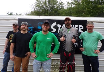Andy's Relaxing Paintball Outing, 6/28/24