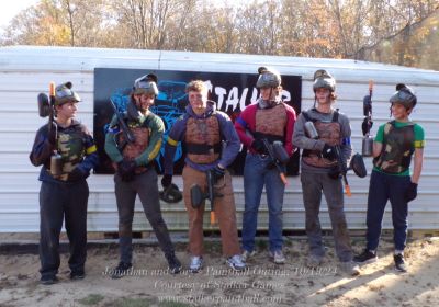 Jonathan and Cory's Paintball Outing, 10/19/24