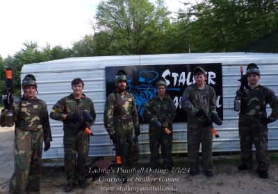 Ladwig's Paintball Outing, 7/7/24
